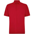 Red - Front - Kustom Kit Mens Klassic Piqué Polo Shirt