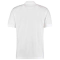 White - Back - Kustom Kit Mens Klassic Piqué Polo Shirt