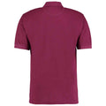 Burgundy - Back - Kustom Kit Mens Klassic Piqué Polo Shirt