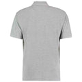 Heather - Back - Kustom Kit Mens Klassic Piqué Polo Shirt