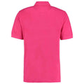 Raspberry - Back - Kustom Kit Mens Klassic Piqué Polo Shirt