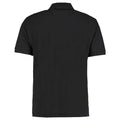 Black - Back - Kustom Kit Mens Klassic Piqué Polo Shirt