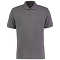 Charcoal - Front - Kustom Kit Mens Klassic Piqué Polo Shirt