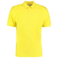 Canary Yellow - Front - Kustom Kit Mens Klassic Piqué Polo Shirt