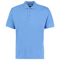 Mid Blue - Front - Kustom Kit Mens Klassic Piqué Polo Shirt