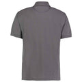 Charcoal - Side - Kustom Kit Mens Klassic Piqué Polo Shirt