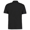 Black - Side - Kustom Kit Mens Klassic Piqué Polo Shirt