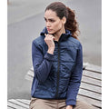 Navy - Back - Tee Jays Womens-Ladies Stretch Hooded Jacket