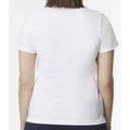 White - Back - Gildan Womens-Ladies Soft Midweight T-Shirt