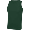 Bottle Green - Front - AWDis Cool Mens Vest Top