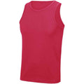 Hot Pink - Front - AWDis Cool Mens Vest Top