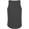 Charcoal - Back - AWDis Cool Mens Vest Top