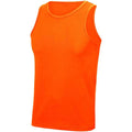 Electric Orange - Front - AWDis Cool Mens Vest Top