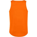 Electric Orange - Back - AWDis Cool Mens Vest Top