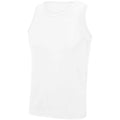 Arctic White - Front - AWDis Cool Mens Vest Top