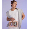 Soft Pink - Lifestyle - Bagbase Boutique Clear Toiletry Bag