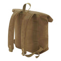 Desert Sand - Back - Quadra Heritage Leather Trim Backpack