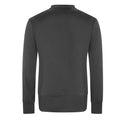 Charcoal - Back - AWDis Cool Mens Long-Sleeved Active T-Shirt