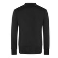 Jet Black - Back - AWDis Cool Mens Long-Sleeved Active T-Shirt