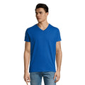 Royal Blue - Lifestyle - SOLS Mens Imperial V Neck T-Shirt