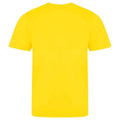 Sun Yellow - Back - AWDis Cool Unisex Adult Smooth T-Shirt