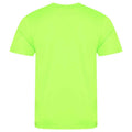 Electric Green - Back - AWDis Cool Unisex Adult Smooth T-Shirt