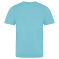 Turquoise Blue - Back - AWDis Cool Unisex Adult Smooth T-Shirt