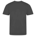 Charcoal - Back - AWDis Cool Unisex Adult Smooth T-Shirt