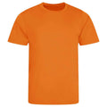 Orange Crush - Front - AWDis Cool Unisex Adult Smooth T-Shirt