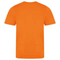 Orange Crush - Back - AWDis Cool Unisex Adult Smooth T-Shirt