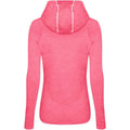 Electric Pink Melange - Back - AWDis Cool Womens-Ladies Cowl Neck Top