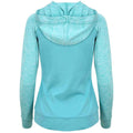 Ocean-Ocean Blue - Back - AWDis Cool Womens-Ladies Zoodie Contrast Full Zip Hoodie