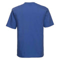 Bright Royal Blue - Back - Russell Mens Ringspun Cotton Classic T-Shirt