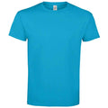 Aqua - Front - SOLS Mens Imperial T-Shirt