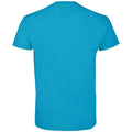 Aqua - Back - SOLS Mens Imperial T-Shirt