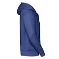 Bright Royal Blue - Side - Russell Mens Authentic Hooded Sweatshirt