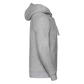 Light Oxford - Side - Russell Mens Authentic Hooded Sweatshirt