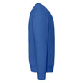 Royal Blue - Side - Fruit of the Loom Mens Premium Drop Shoulder Sweatshirt