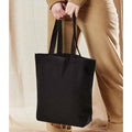 Black - Back - Westford Mill Fairtrade Shopper Bag