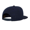 Dark Navy-Dark Navy - Back - Flexfit Mens Classic Snapback Cap