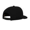 Black - Back - Flexfit Mens Classic Snapback Cap