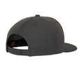 Dark Grey - Back - Flexfit Mens Classic Snapback Cap