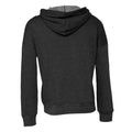 Dark Grey Heather - Back - Bella + Canvas Unisex Adult Sponge Fleece Hoodie