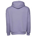 Dark Lavender - Back - Bella + Canvas Unisex Adult Sponge Fleece Hoodie