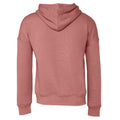 Mauve - Back - Bella + Canvas Unisex Adult Sponge Fleece Hoodie