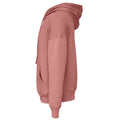 Mauve - Side - Bella + Canvas Unisex Adult Sponge Fleece Hoodie