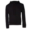 Black - Front - Bella + Canvas Unisex Adult Sponge Fleece Hoodie