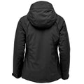 Black-Graphic Grey - Back - Stormtech Womens-Ladies Nostromo Thermal Soft Shell Jacket