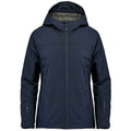 Navy-Graphic Grey - Front - Stormtech Womens-Ladies Nostromo Thermal Soft Shell Jacket