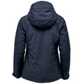 Navy-Graphic Grey - Back - Stormtech Womens-Ladies Nostromo Thermal Soft Shell Jacket